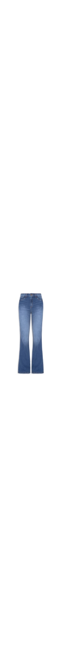Calça Feminina Jeans Minerva Flare Super High - Azul