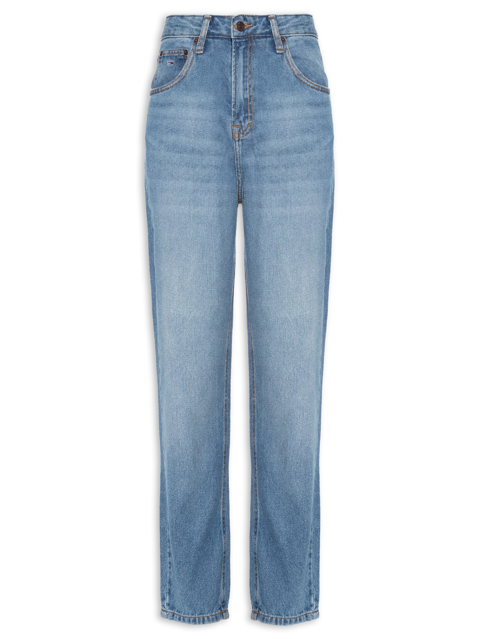 Calça Feminina Jeans Mom Azul Tommy Jeans