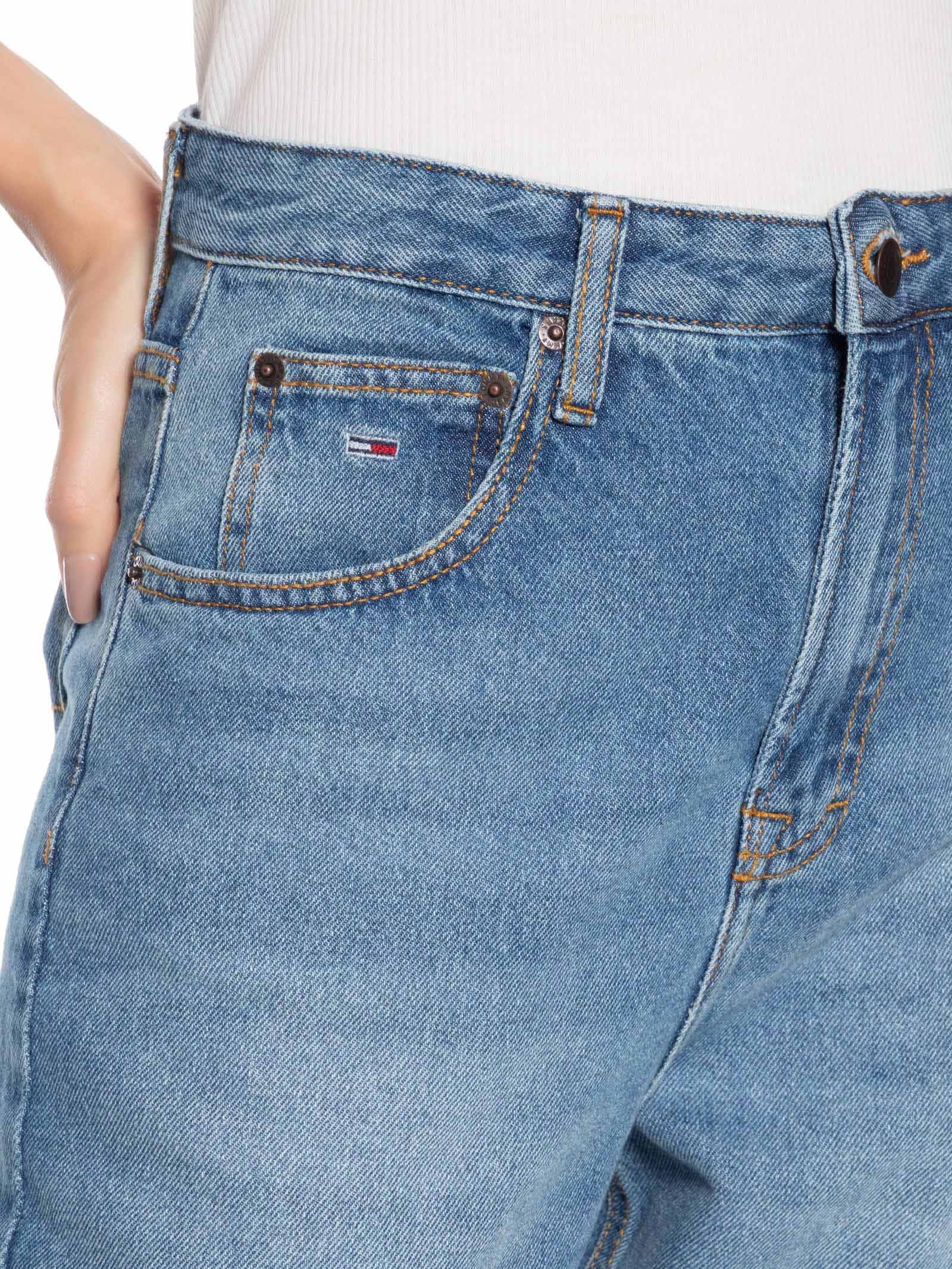 Calça Feminina Jeans Mom Azul Tommy Jeans