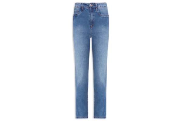 Calça Feminina Jeans Mom Super High - Azul
