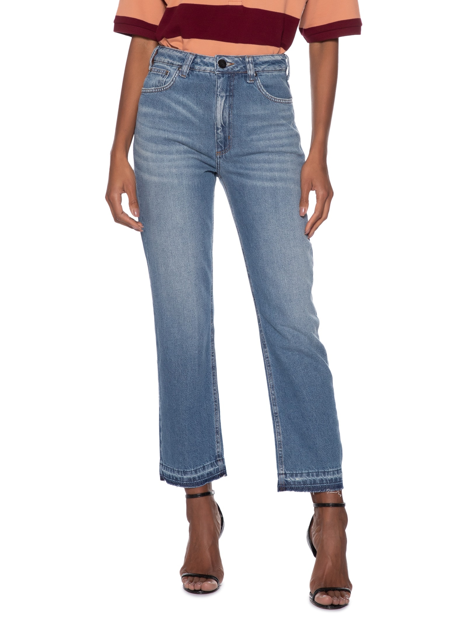 Calça Feminina Jeans Nadia Azul Forum