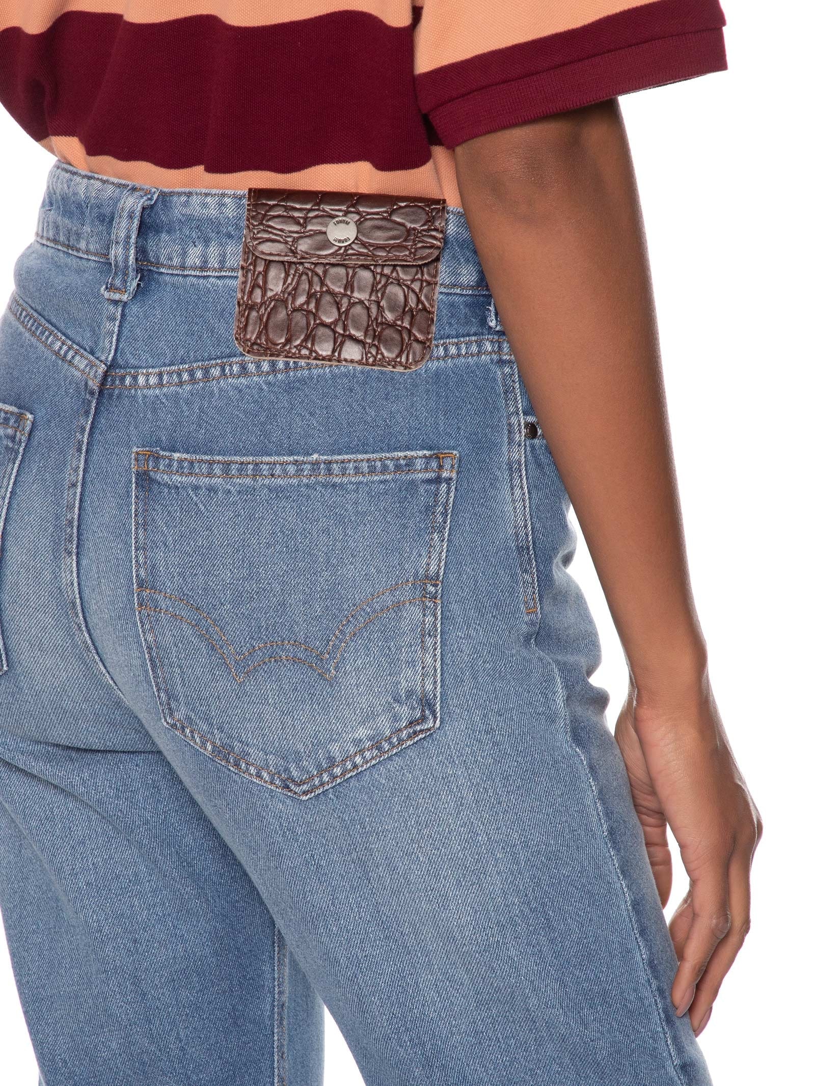 Calça Feminina Jeans Nadia Azul Forum