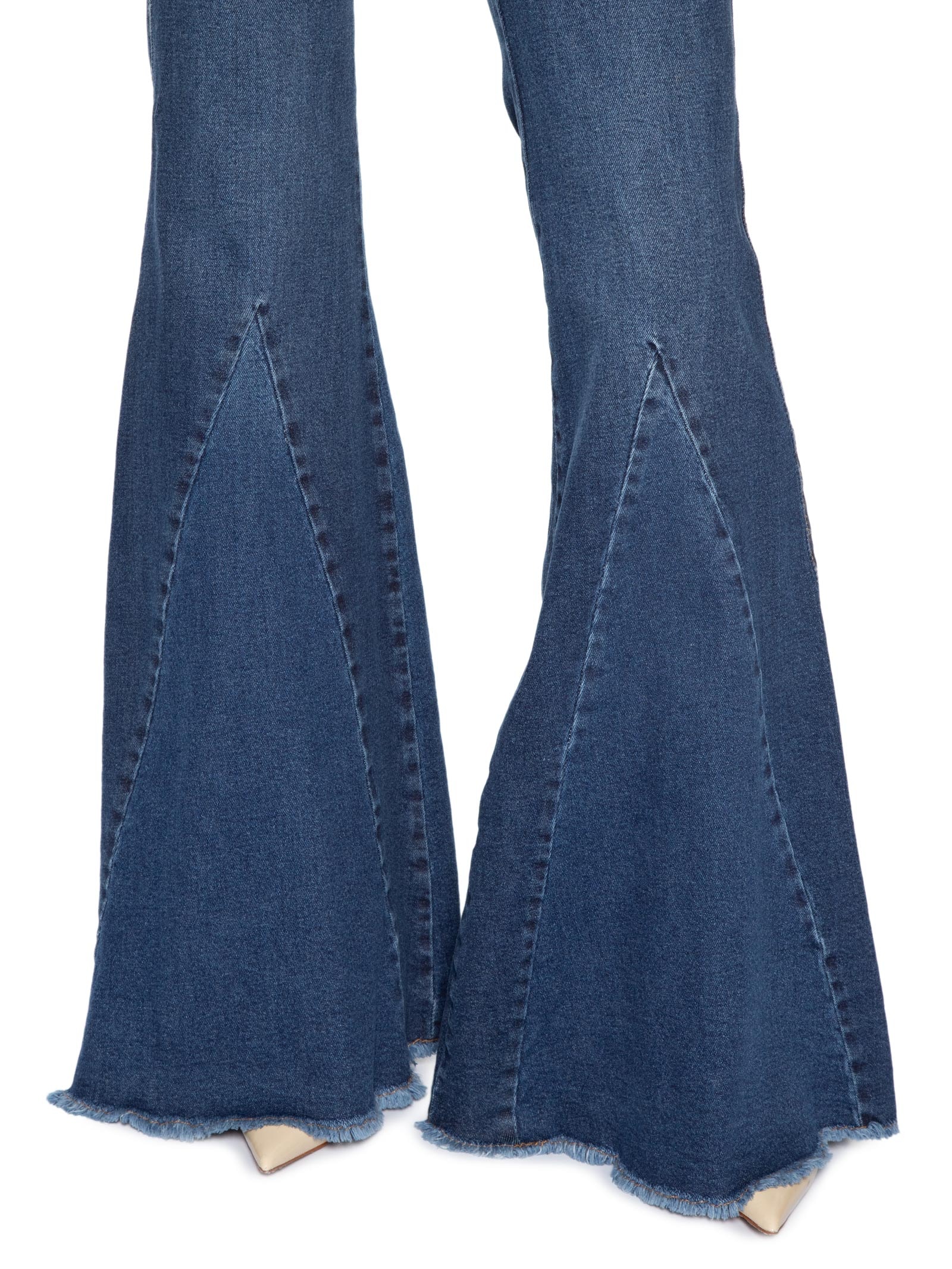 Calça Feminina Jeans Nesgas Azul Animale