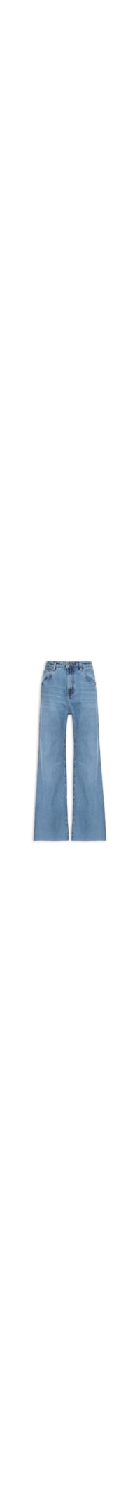 Calça Feminina Jeans New Flare Super High - Azul