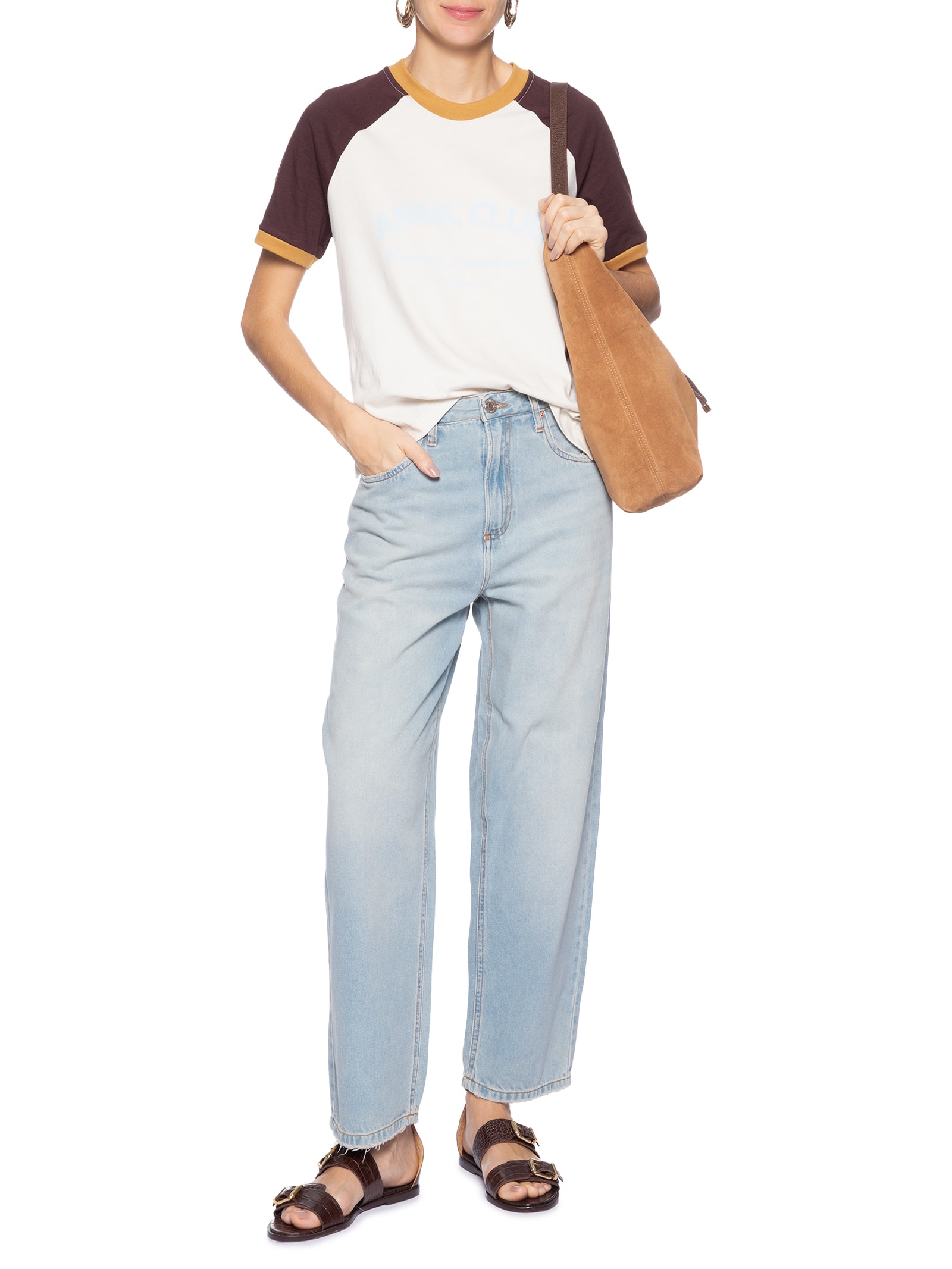 Calça Feminina Jeans Nipper Milão New Basic Azul Animale Jeans