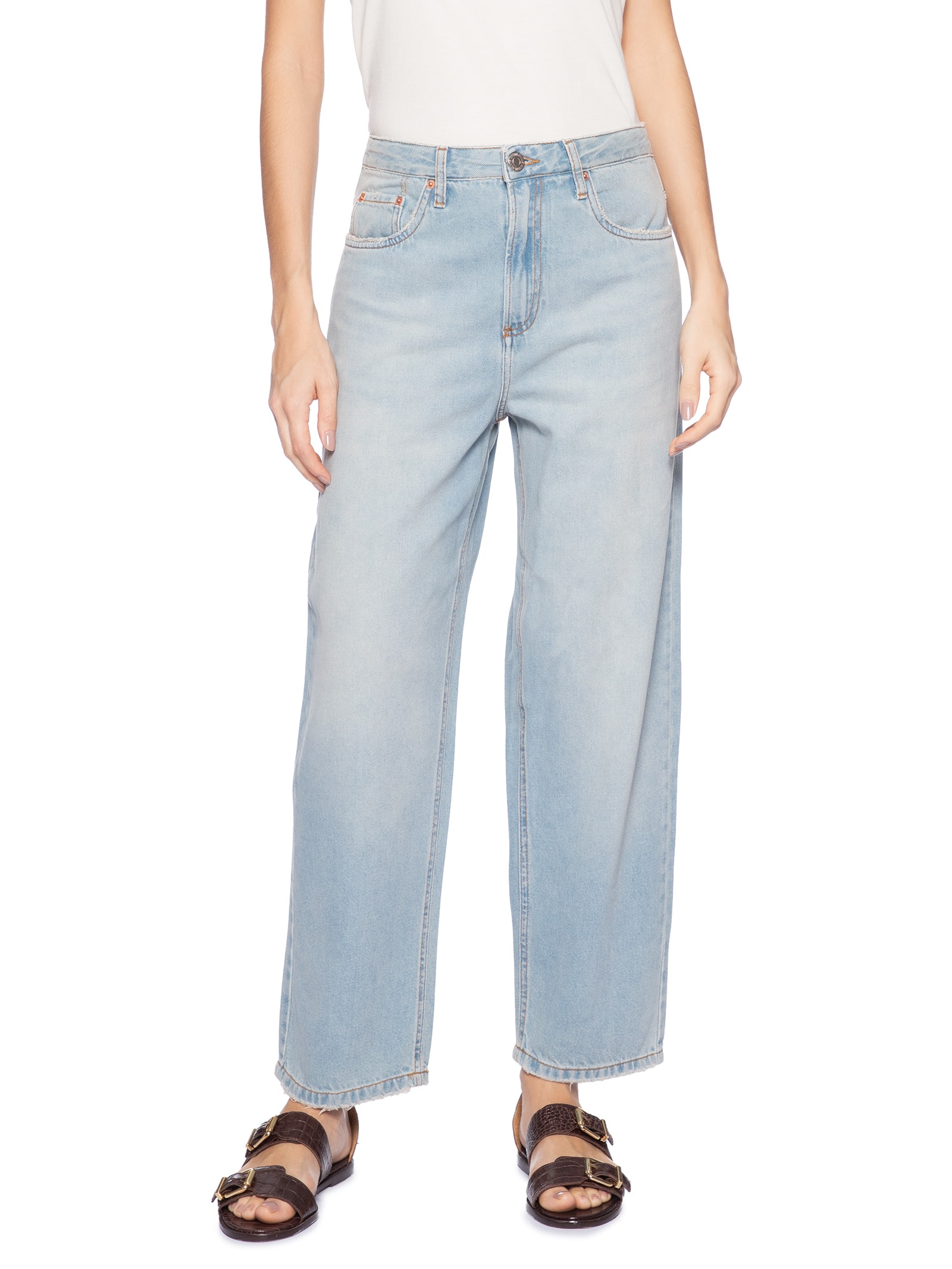 Calça Feminina Jeans Nipper Milão New Basic Azul Animale Jeans