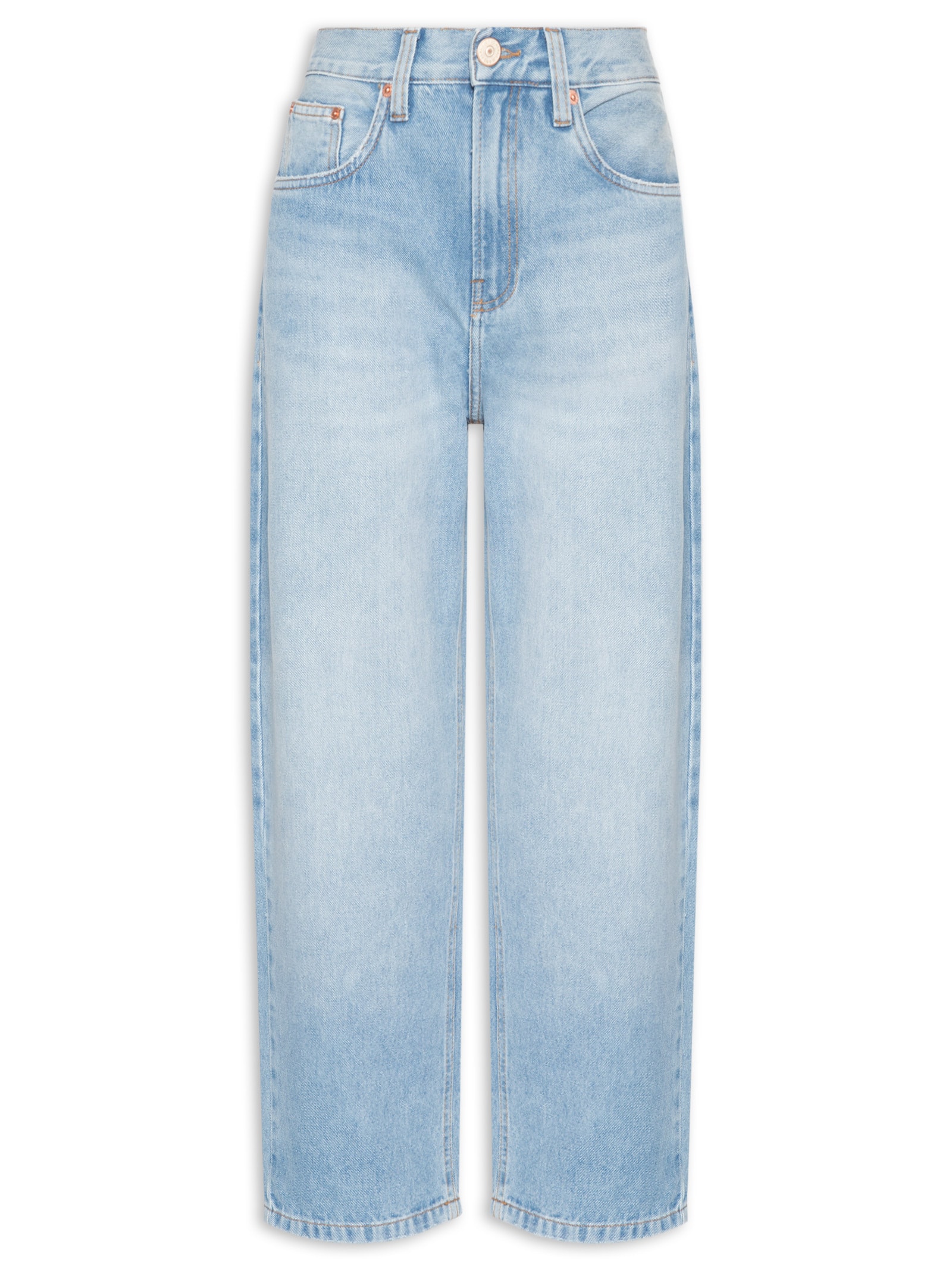 Calça Feminina Jeans Nipper Pence New Basic Azul Animale Jeans