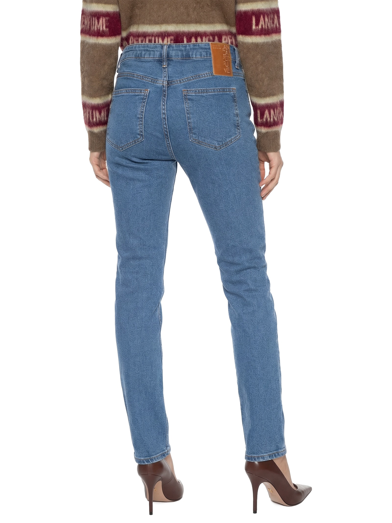 Calça Feminina Jeans Nix Skinny High Azul Lança Perfume