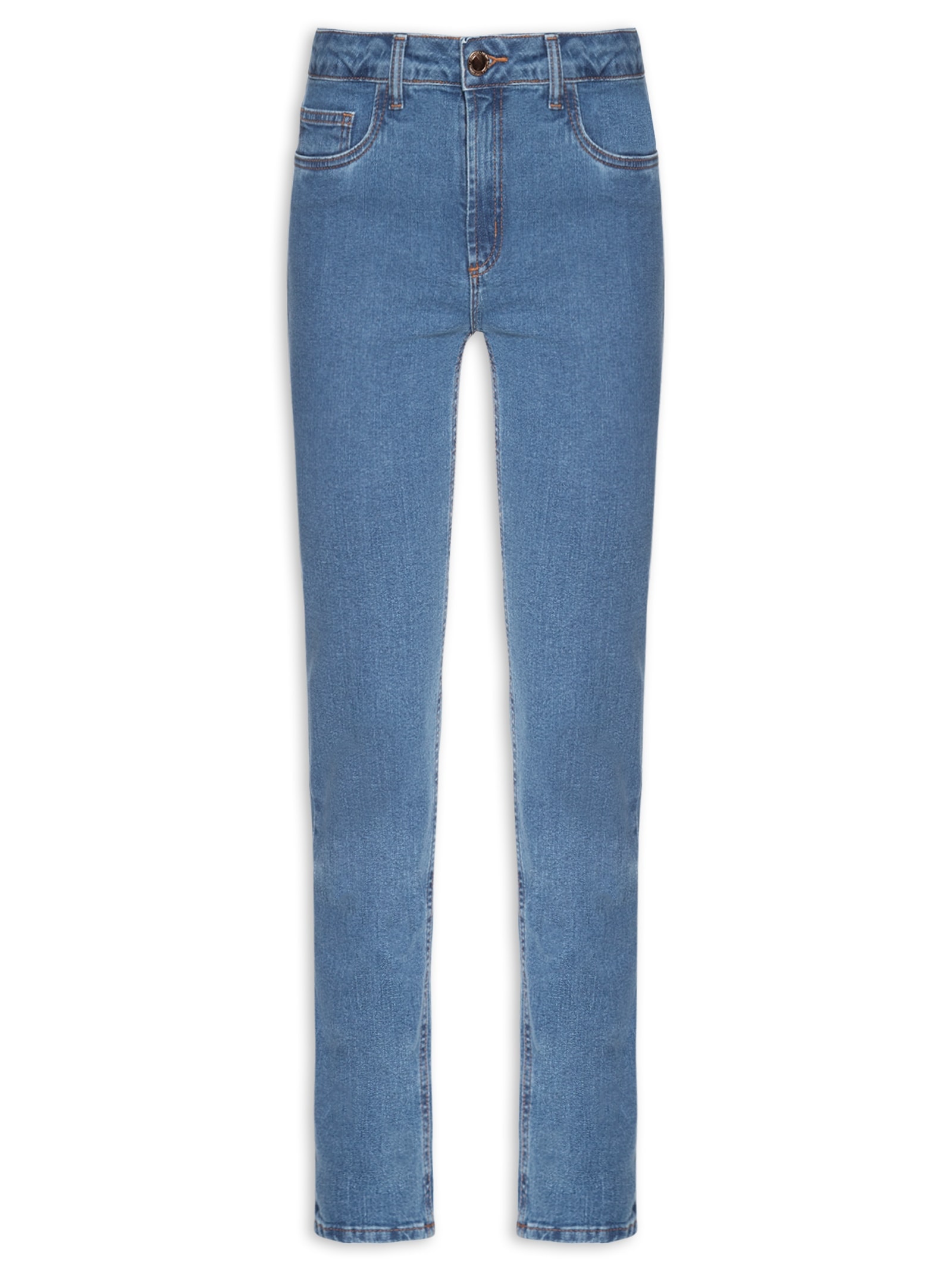 Calça Feminina Jeans Nix Skinny High Azul Lança Perfume