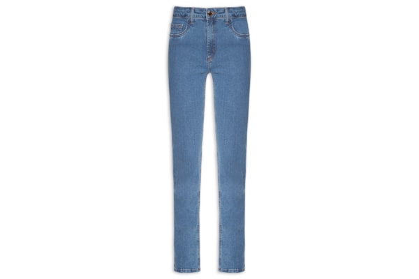 Calça Feminina Jeans Nix Skinny High - Azul