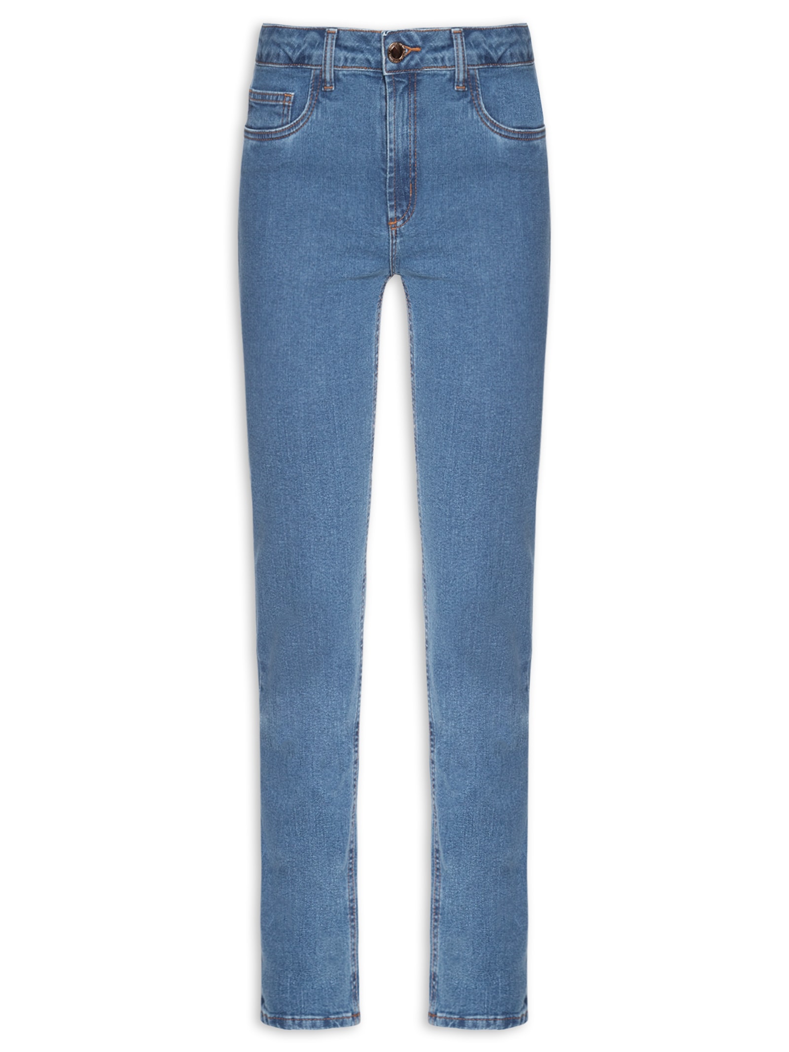 Calça Feminina Jeans Nix Skinny High Azul Lança Perfume