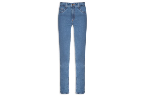 Calça Feminina Jeans Nix Skinny High - Azul
