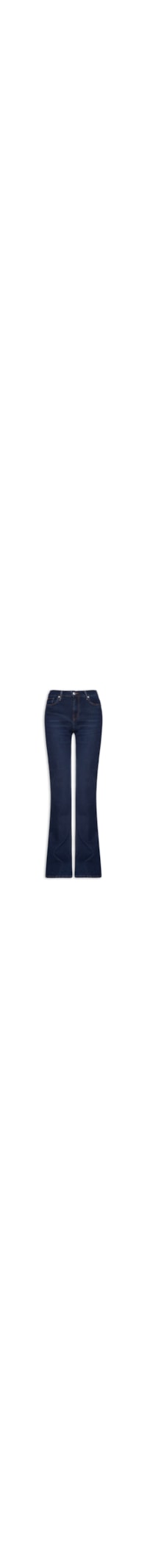 Calça Feminina Jeans Nos Bootcut RW - Azul