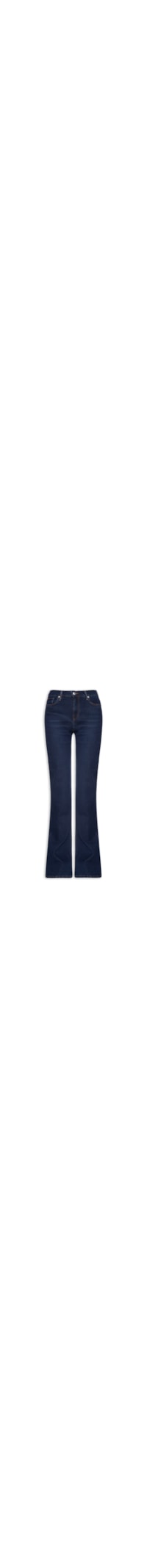 Calça Feminina Jeans Nos Bootcut RW - Azul