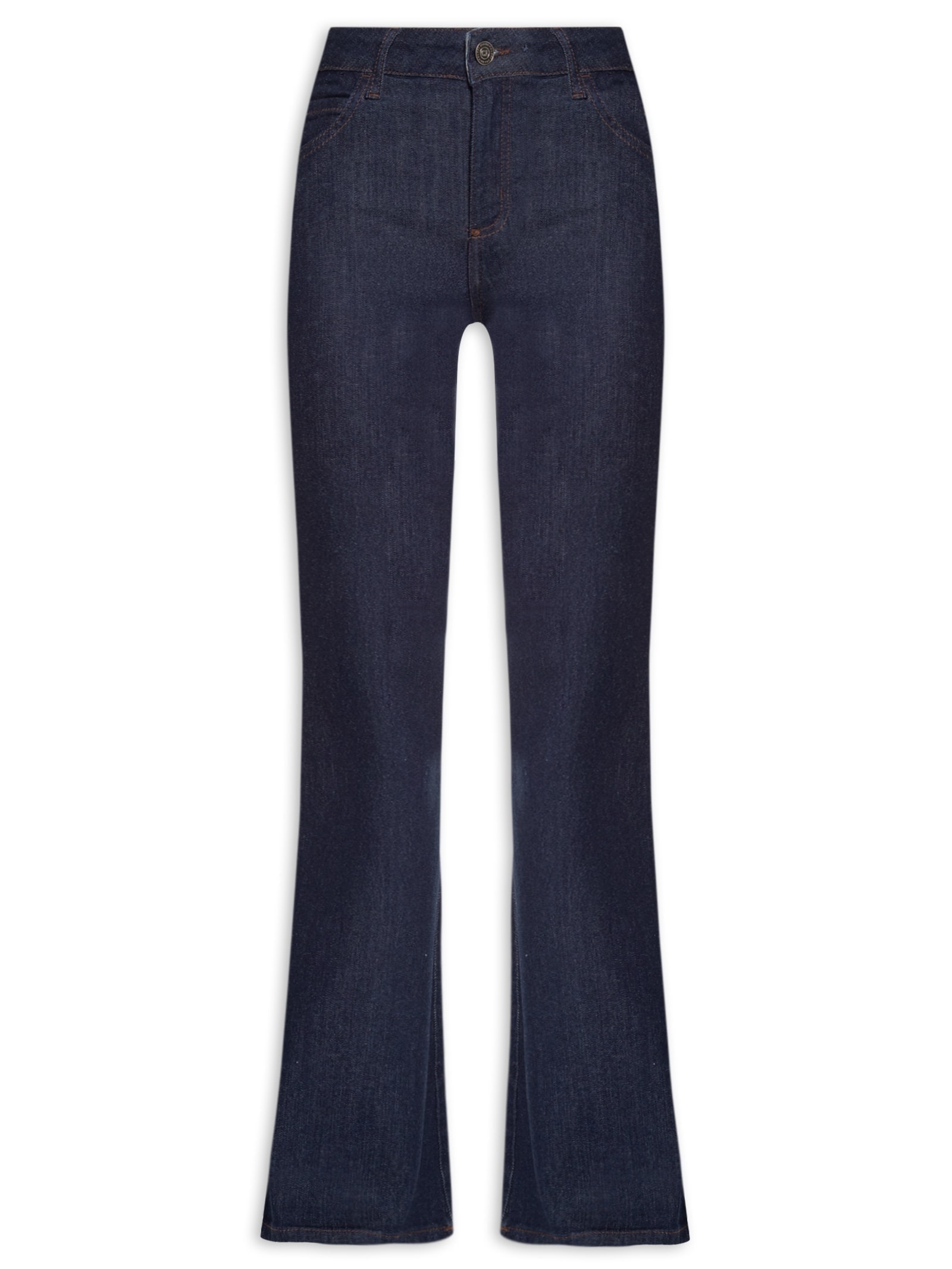 Calça Feminina Jeans Nova York Flare Azul Colcci
