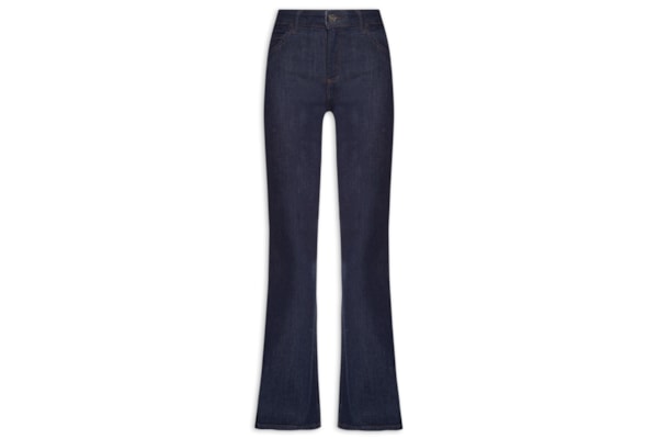 Calça Feminina Jeans Nova York Flare - Azul