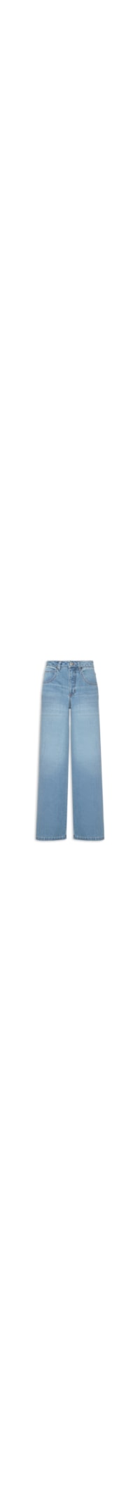 Calça Feminina Jeans Oversized - Azul