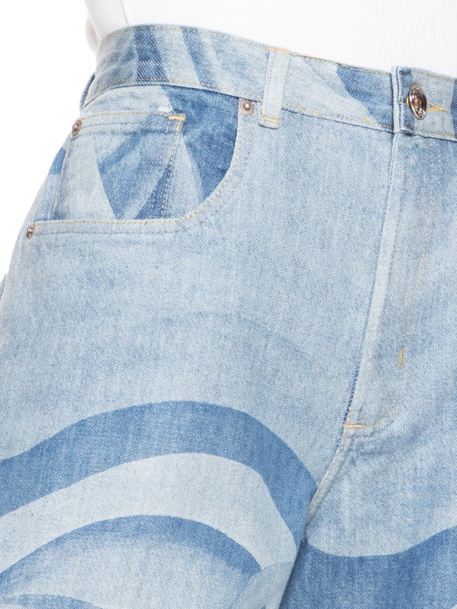 Calça Feminina Jeans Pantalona Laser Montanha Azul Farm