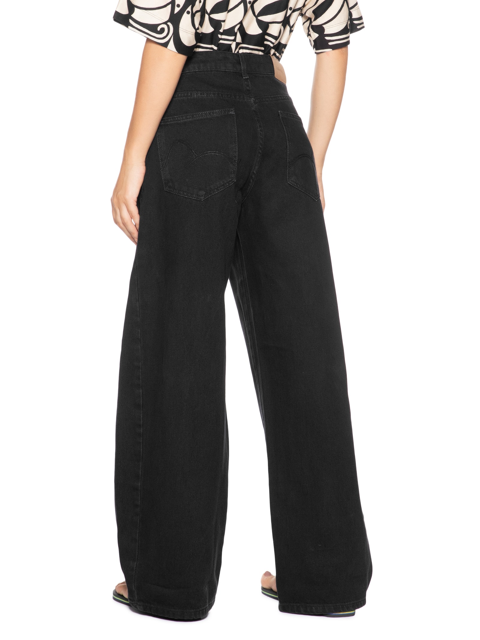 Calça Feminina Jeans Preto Farm