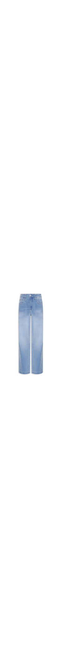 Calça Feminina Jeans Raquel Wide Leg - Azul
