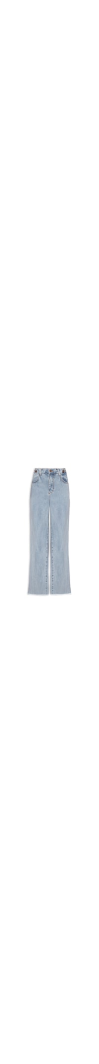 Calça Feminina Jeans Regulagem Cós - Azul