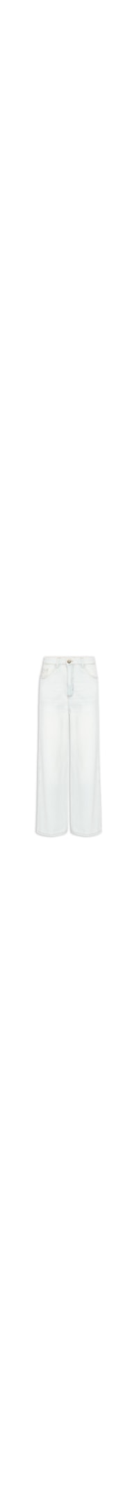 Calça Feminina Jeans Relaxed Cintura Média - Azul