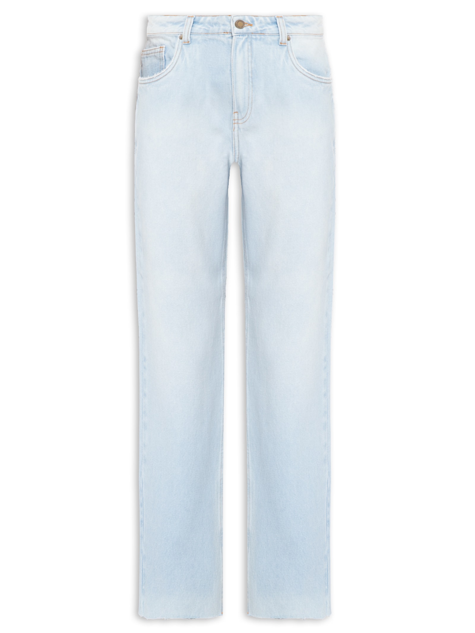 Calça Feminina Jeans Relaxed Used – Azul Maria Filó