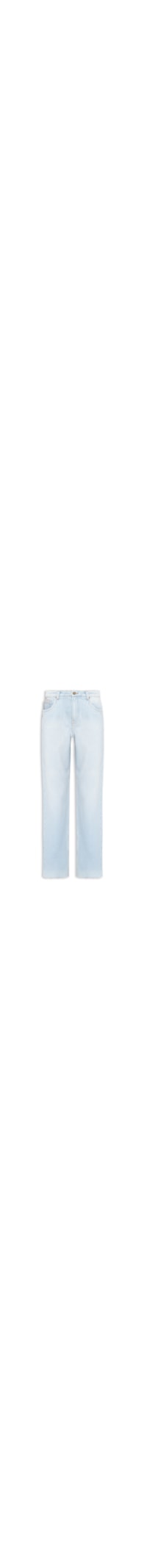 Calça Feminina Jeans Relaxed Used – Azul