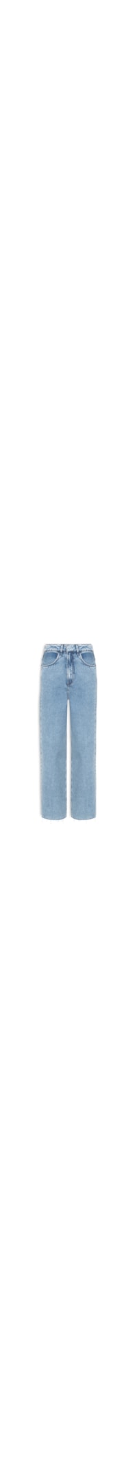 Calça Feminina Jeans Reta - Azul
