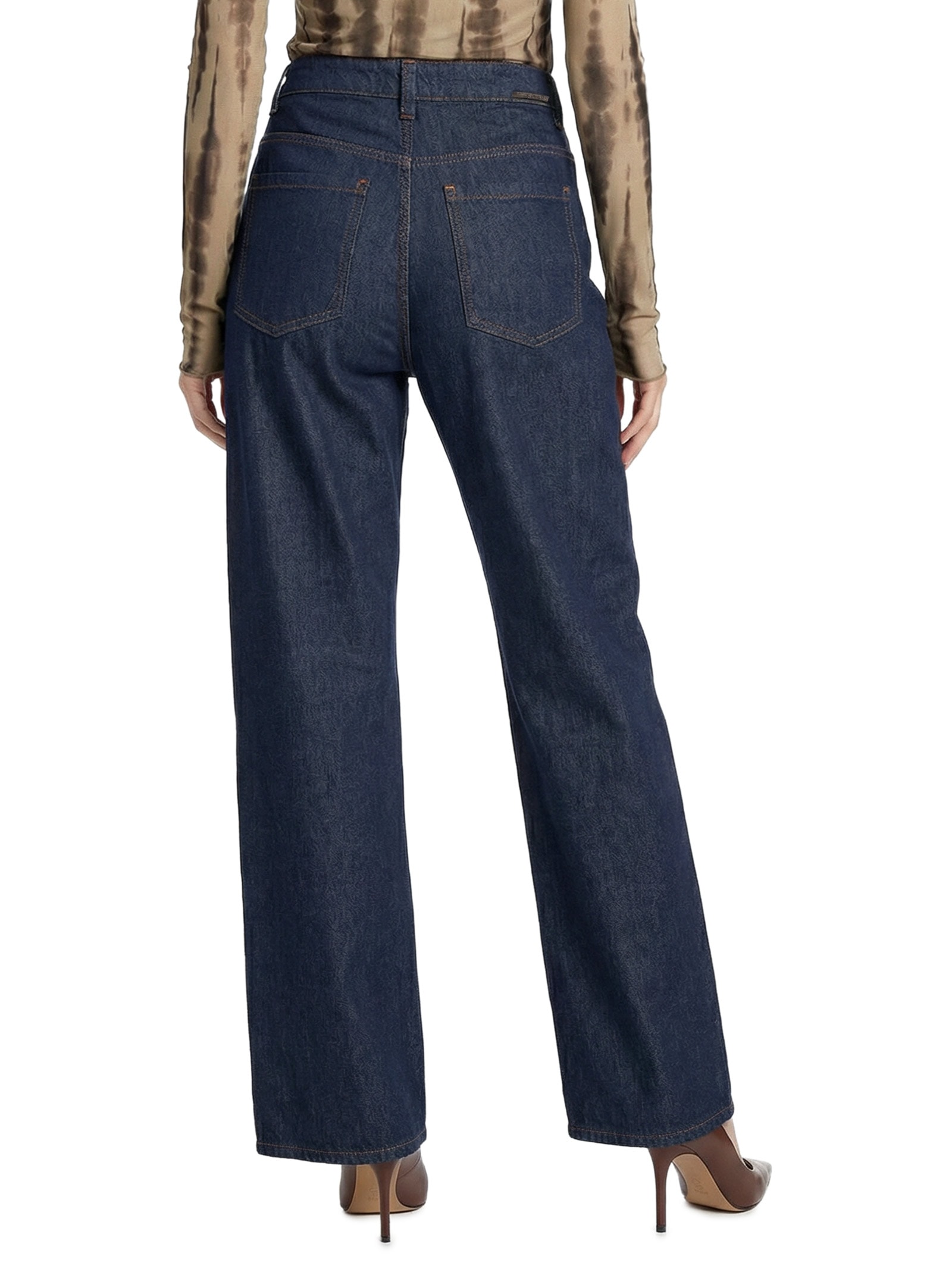 Calça Feminina Jeans Reta Cintura Média Azul My Favorite