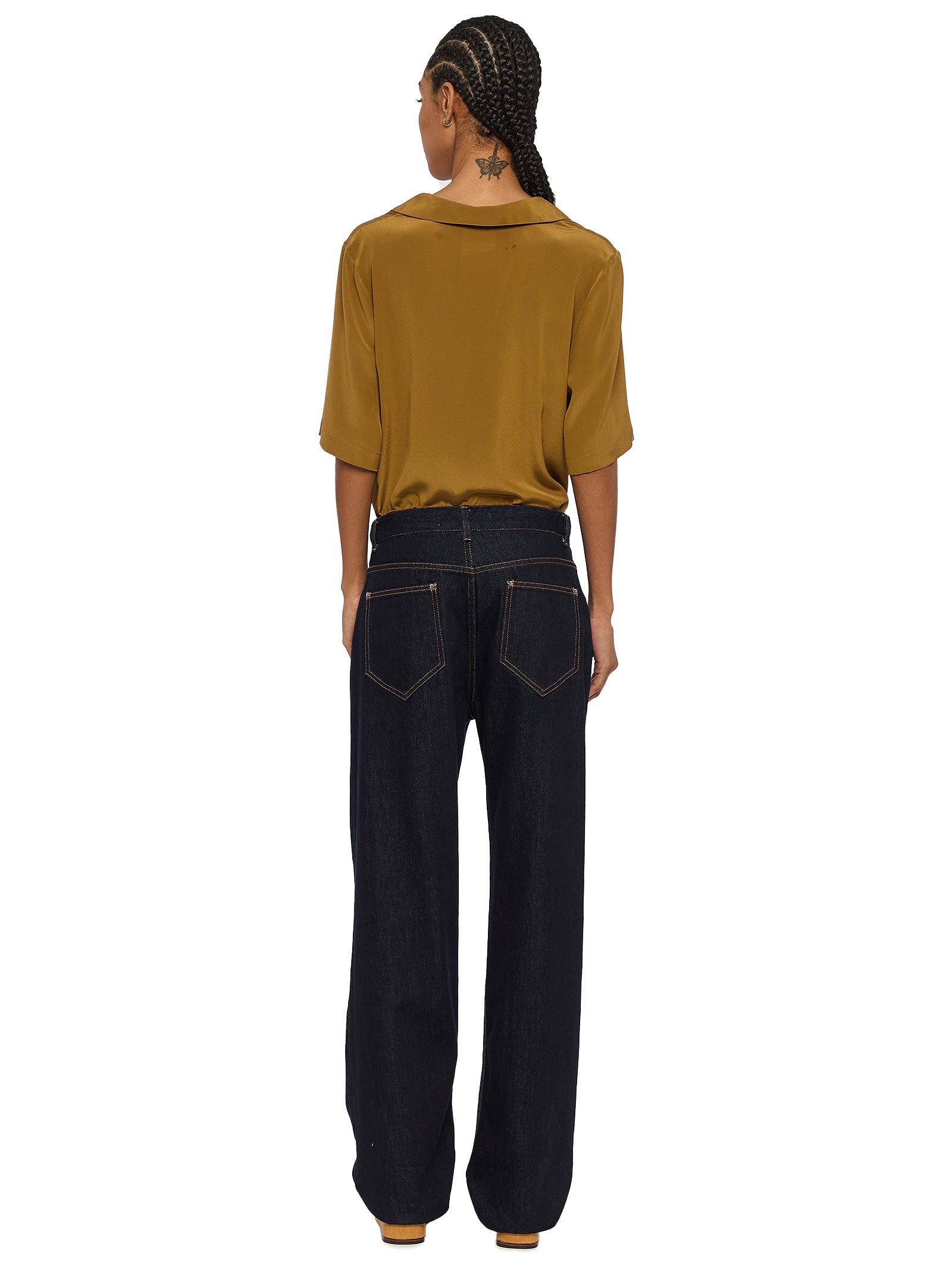 Calça Feminina Jeans Reta Dark Azul Animale