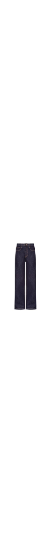 Calça Feminina Jeans Reta Dark - Azul