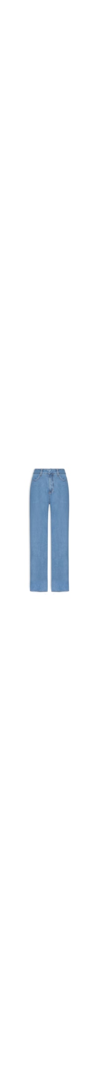Calça Feminina Jeans Reta Oceano - Azul