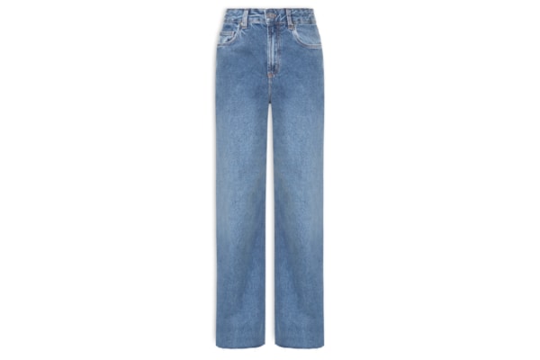 Calça Feminina Jeans Reta Paris Pence New Basic - Azul