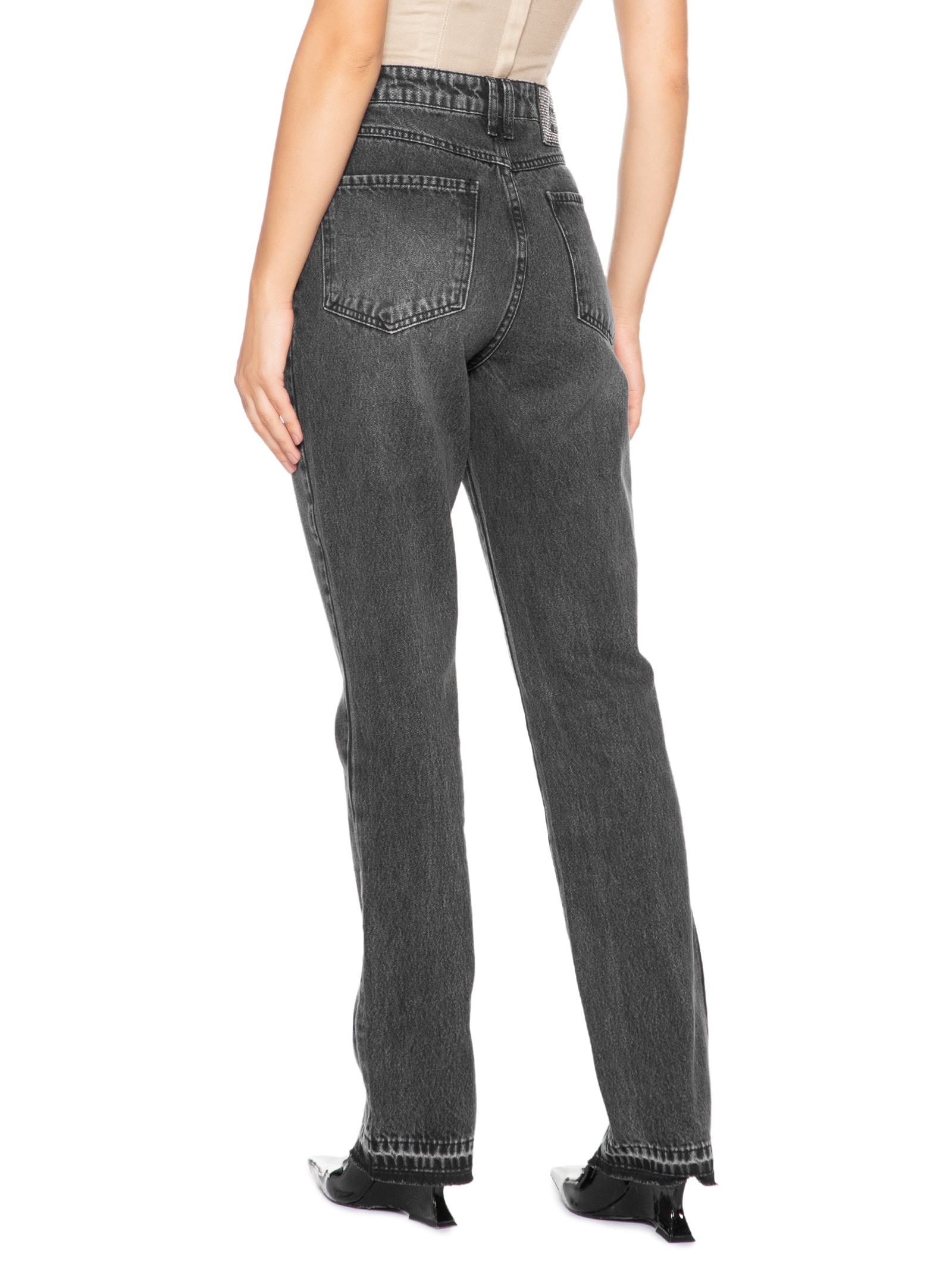 Calça Feminina Jeans Roma Preto Colcci Jeans