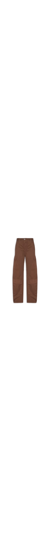 Calça Feminina Jeans Sarja Leoni Low - Marrom