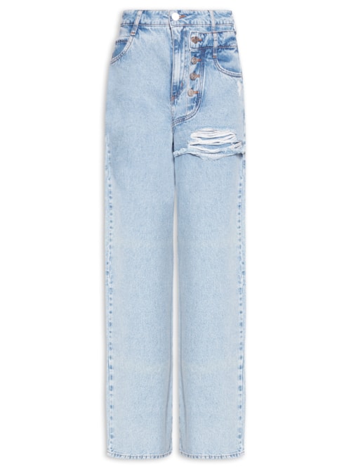 Calça Feminina Jeans Seul – Azul