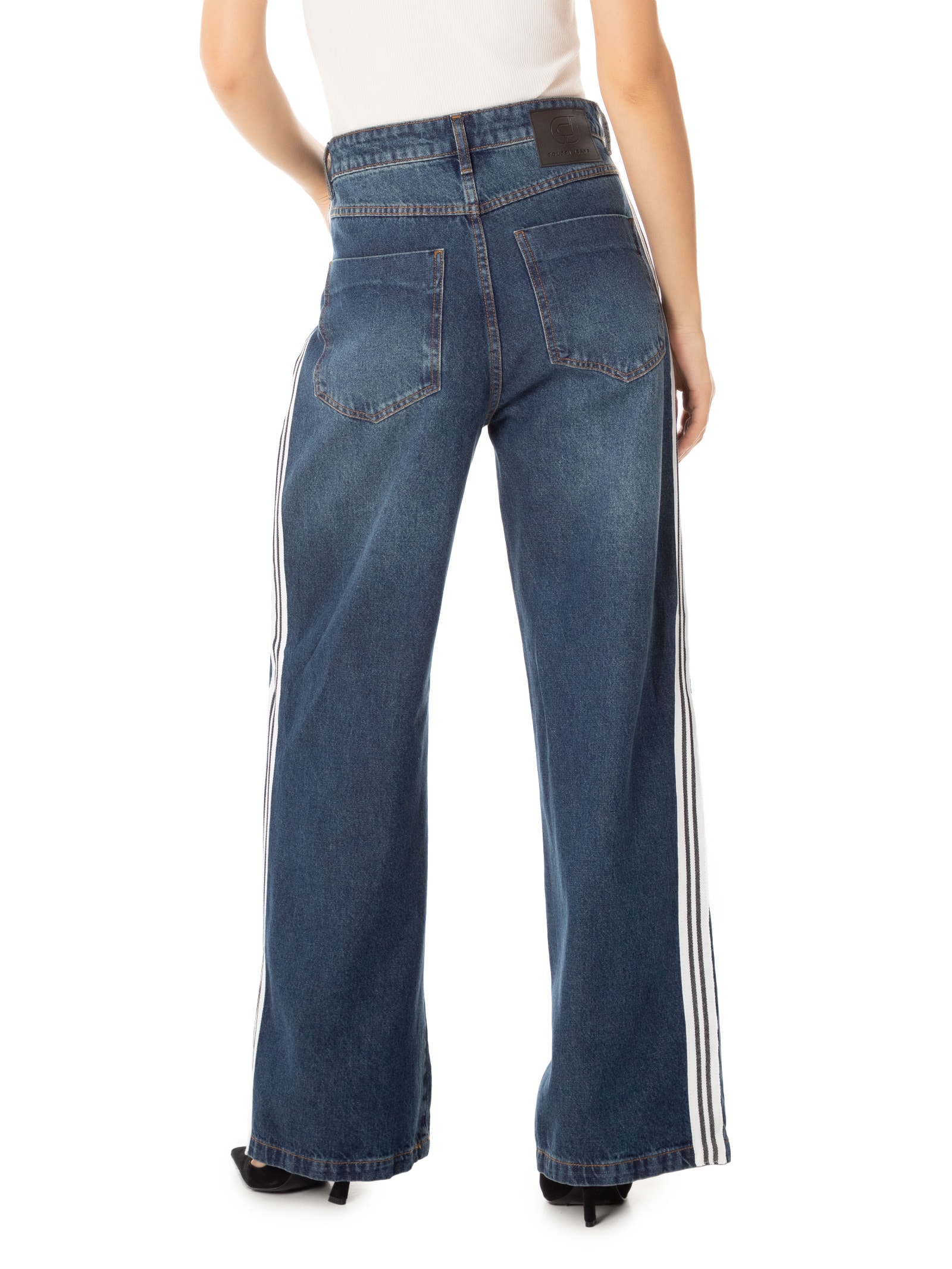 Calça Feminina Jeans Seul Azul Colcci Jeans