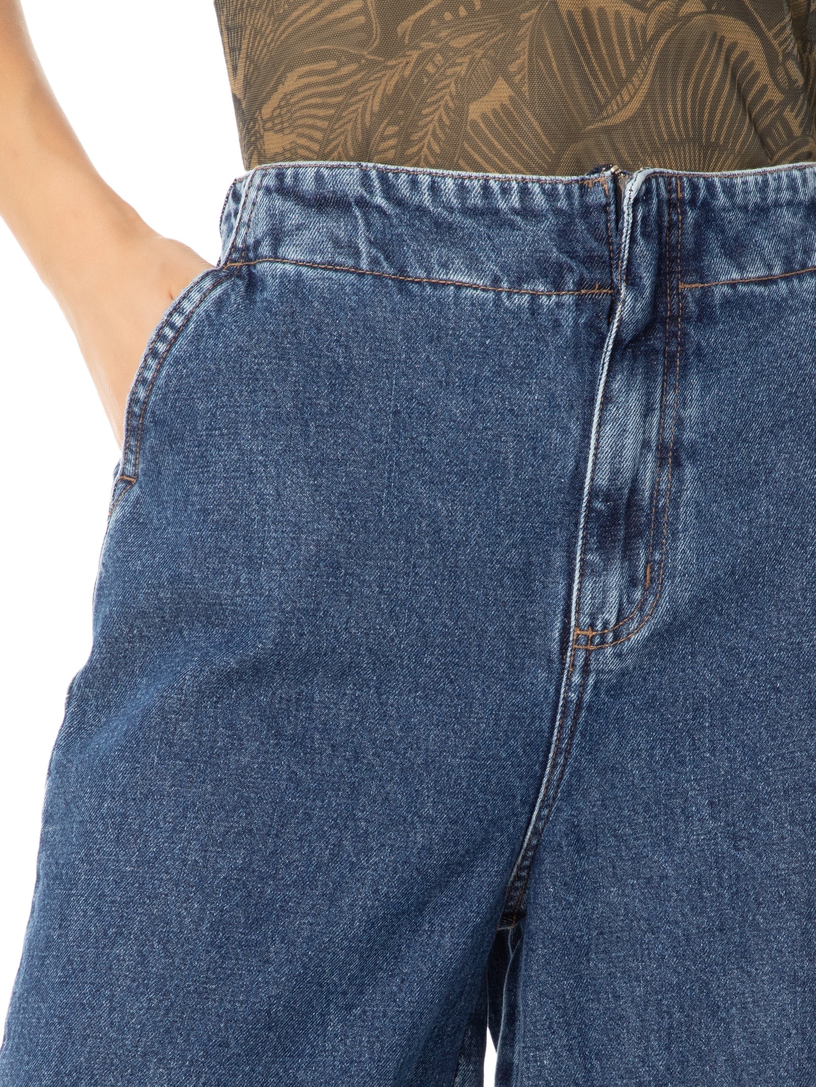 Calça Feminina Jeans Silvia Azul Colcci