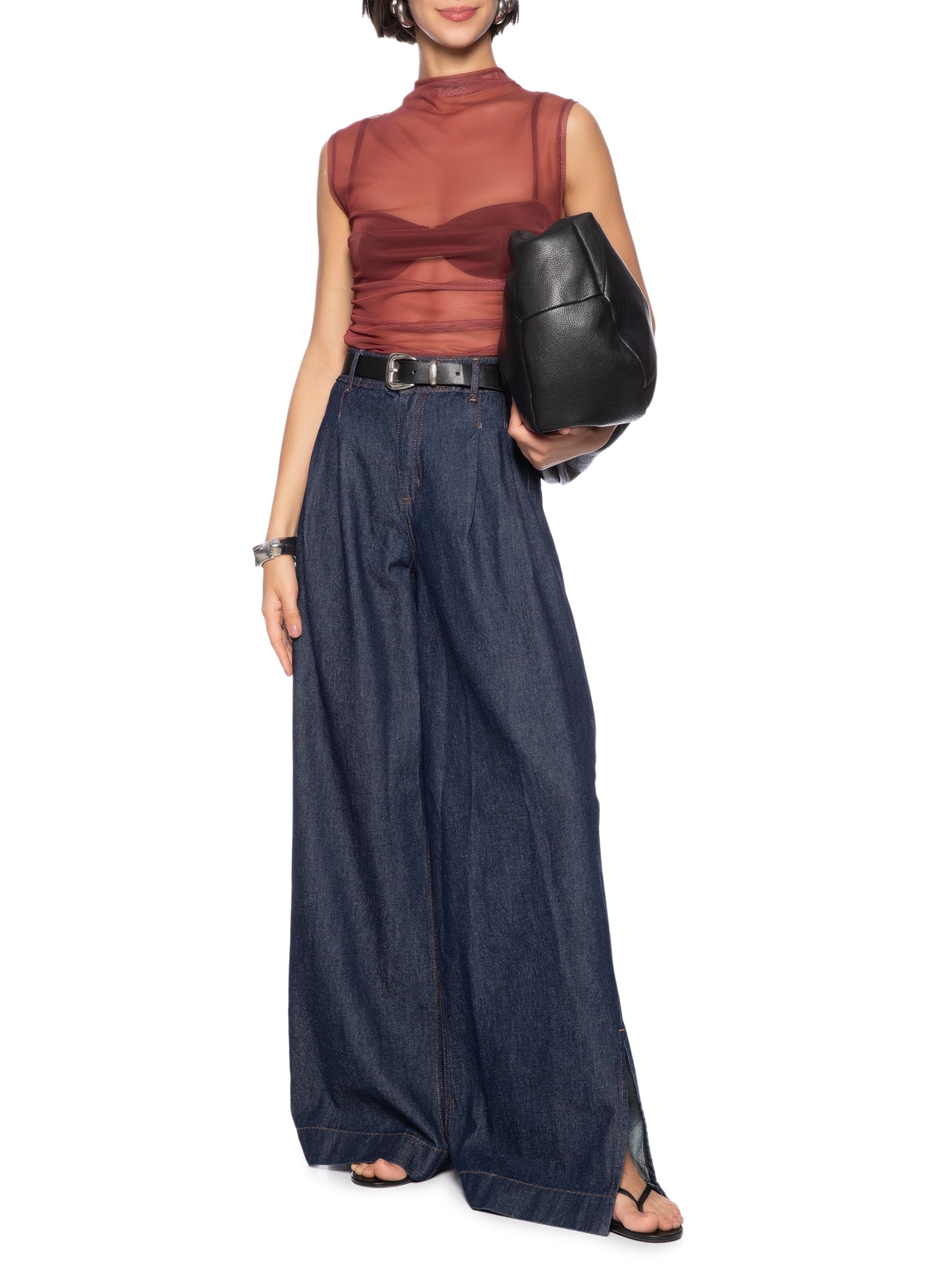 Calça Feminina Jeans Silvia Azul Colcci