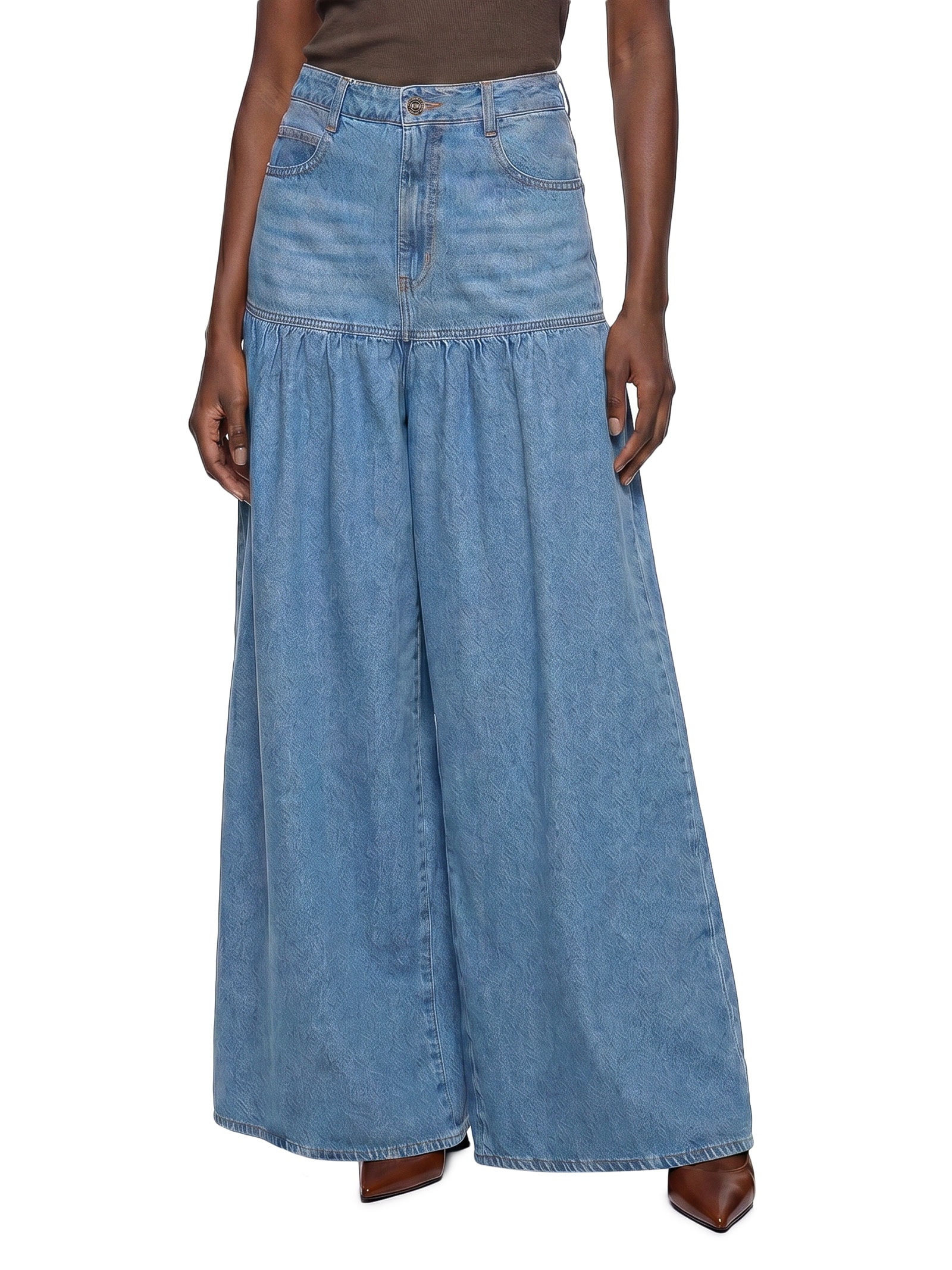 Calça Feminina Jeans Silvia Azul Colcci