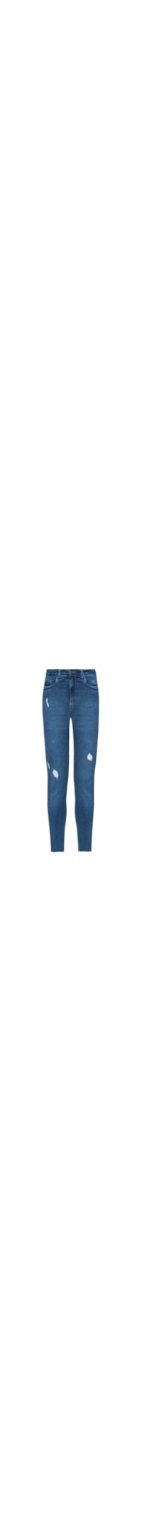 Calça Feminina Jeans Skinny - Azul