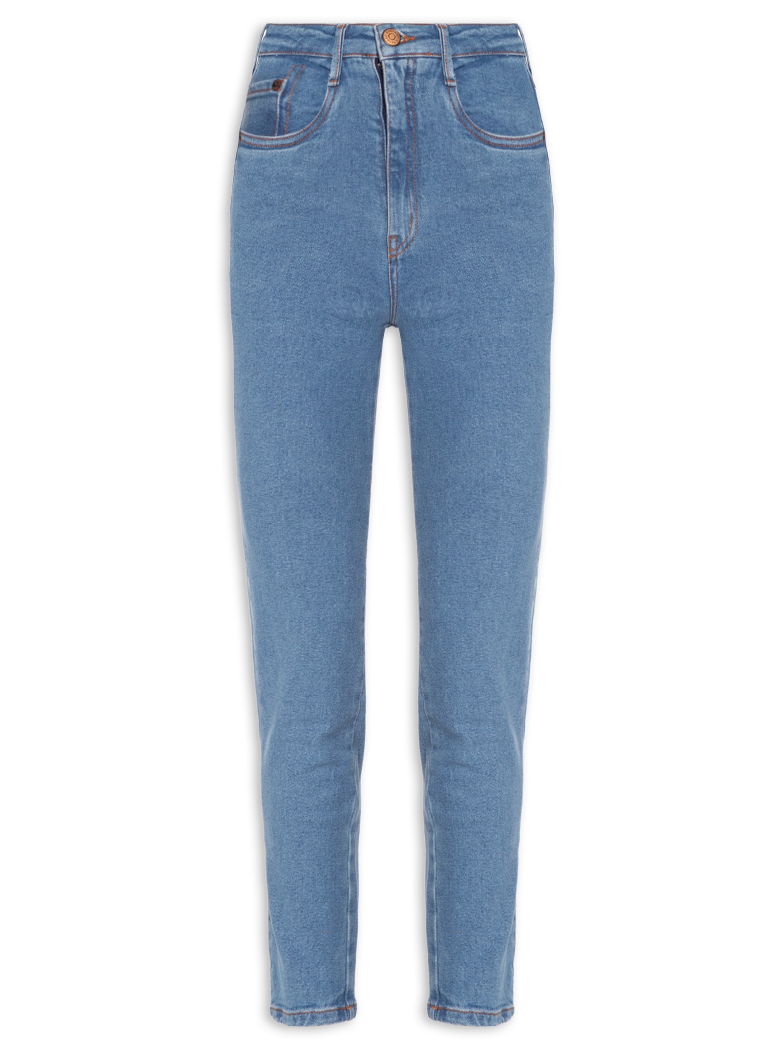 Calça Feminina Jeans Skinny Azul Dress To