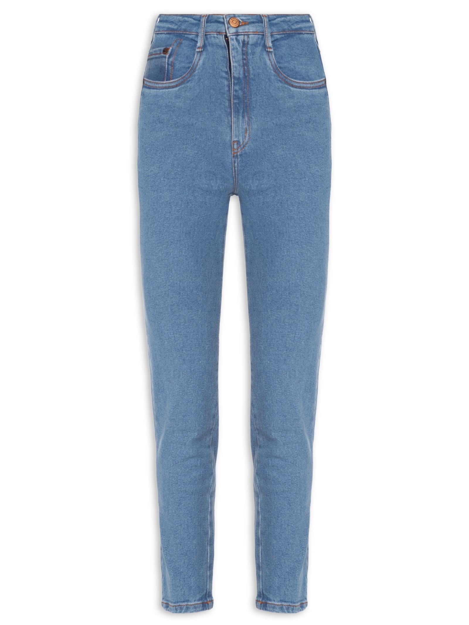 Calça Feminina Jeans Skinny Azul Dress To