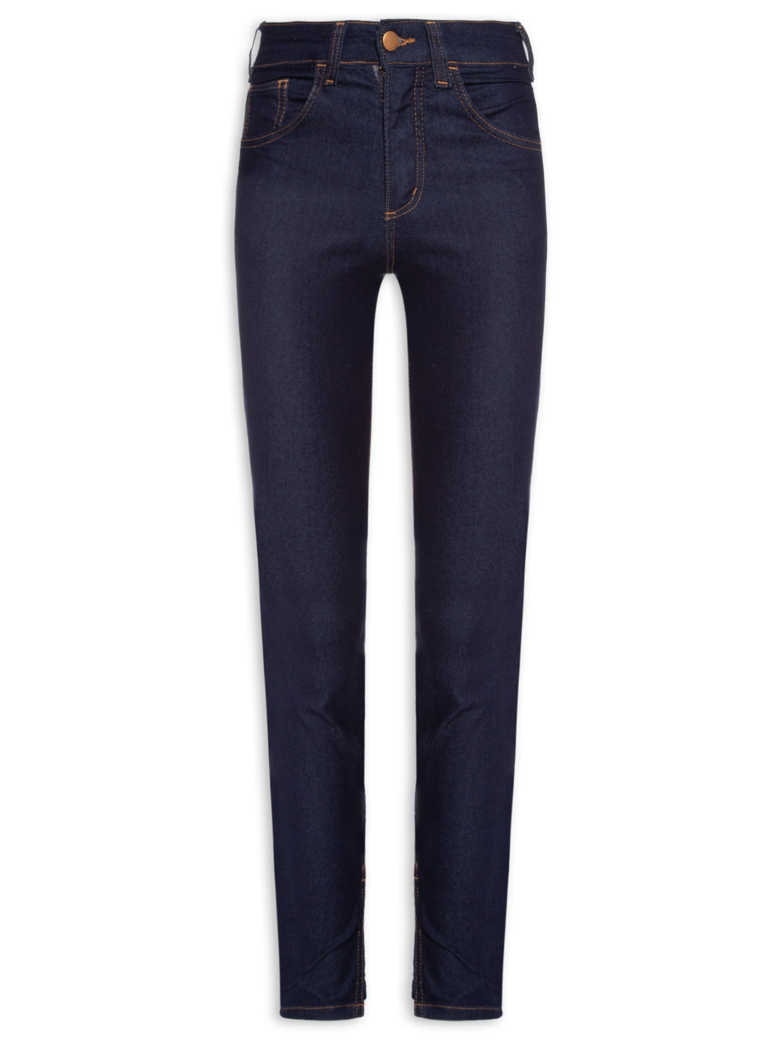 Calça Feminina Jeans Skinny Azul Basiq