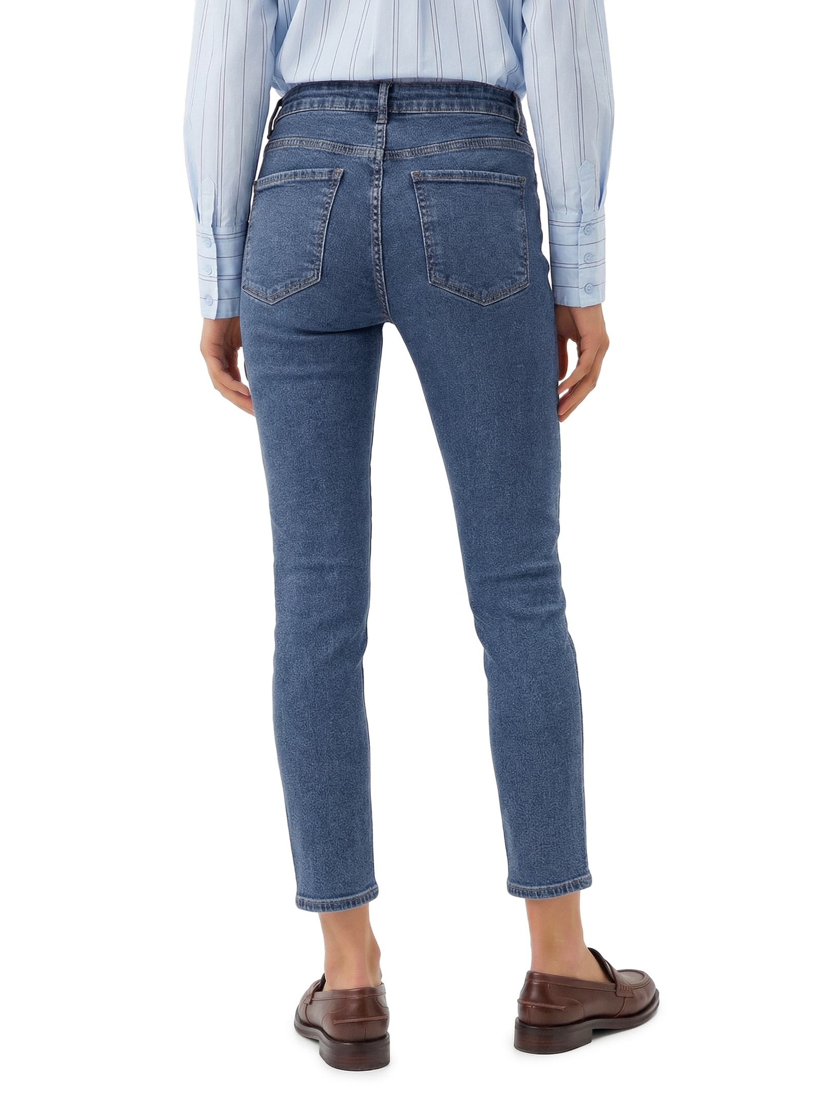 Calça Feminina Jeans Skinny Azul Hering