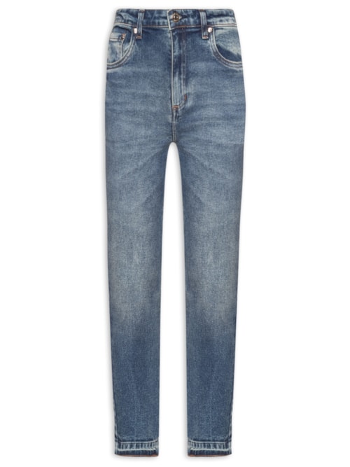 Calça Feminina Jeans Skinny Basic – Azul