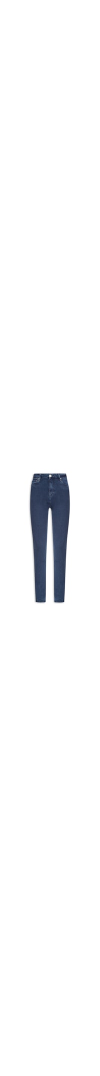 Calça Feminina Jeans Skinny Basic High - Azul