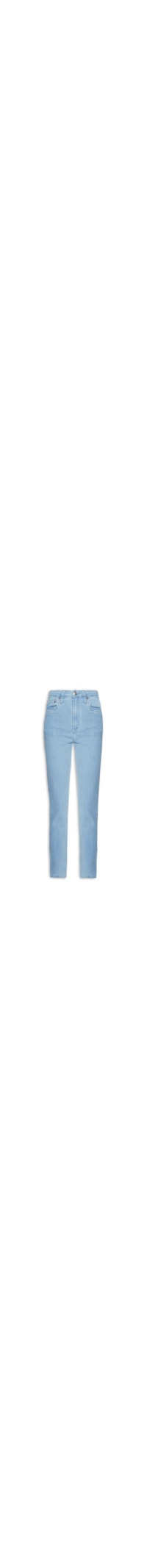 Calça Feminina Jeans Skinny Basic High Light - Azul