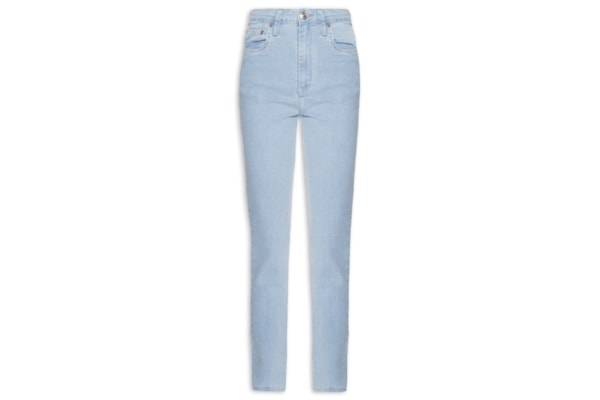 Calça Feminina Jeans Skinny Basic High Light - Azul